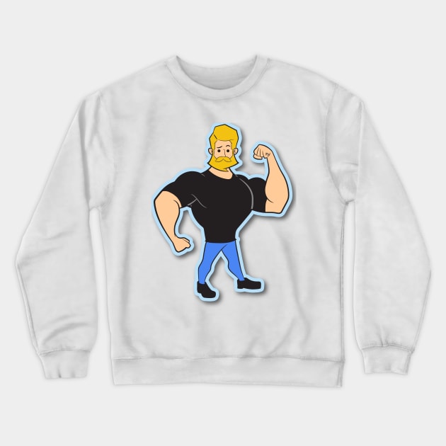 Chad Dad Crewneck Sweatshirt by Judicator